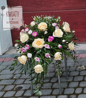 dekoracja na trumnę, pająk