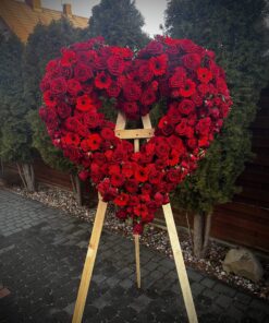 Wieniec Pogrzebowy Serce nr 12