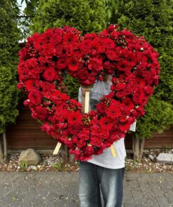 Wieniec Pogrzebowy Serce nr 15