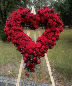 Wieniec Pogrzebowy Serce nr 28